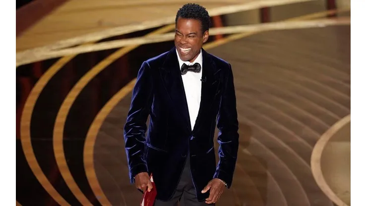 Chris Rock en la controversial noche de los Oscar 2022.
