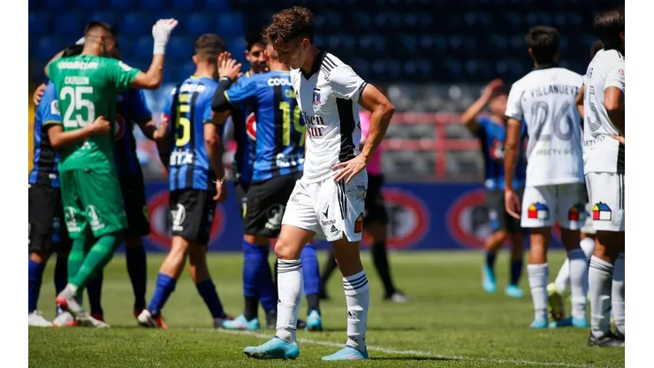 Luciano Arriagada puede estar viviendo sus últimos días en Colo Colo