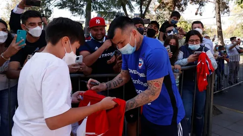 Los jugadores todos los días se han dado momentos para compartir con los hinchas nacionales.