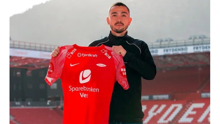 Niklas Castro ya es del Brann en el fútbol noruego.