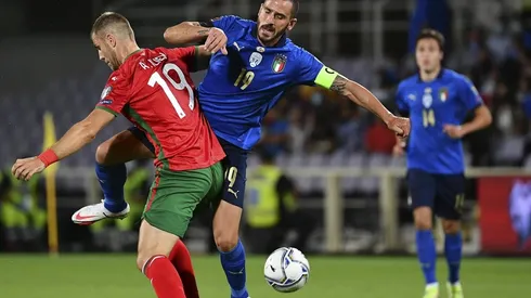 Bonucci en las Eliminatorias de la UEFA para el Mundial de Qatar 2022