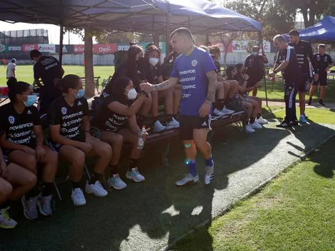La Roja adulta y la Fem Sub 20 se reúnen antes del partido clave vs Uruguay