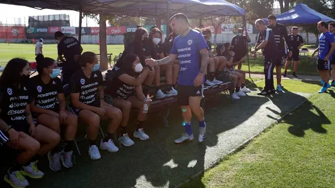 La Roja adulta y la Fem Sub 20 se reúnen antes del partido clave vs Uruguay