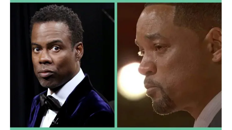 Chris Rock y Will Smith en los Oscar 2022.