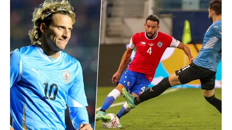 Diego Forlán tiene claro que la Roja intentará llevar el encuentro al juego que le siente más cómodo.