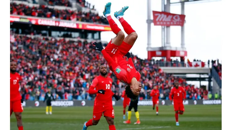 Canadá celebra la goleada ante Jamaica que los clasifica a Qatar