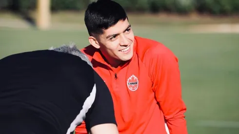 Cristián Gutiérrez es parte de la selección canadiense que tiene su cupo a Qatar 2022.