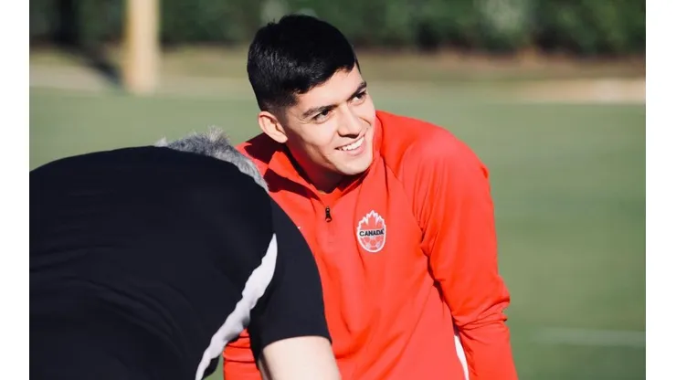 Cristián Gutiérrez es parte de la selección canadiense que tiene su cupo a Qatar 2022.