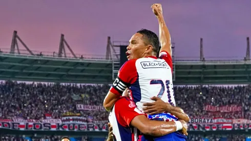 Carlos Bacca anotó uno de los dos goles de Junior ante Fortaleza.