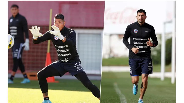 Cortés ni Maripán fueron parte del viaje de la selección chilena hasta Brasil.