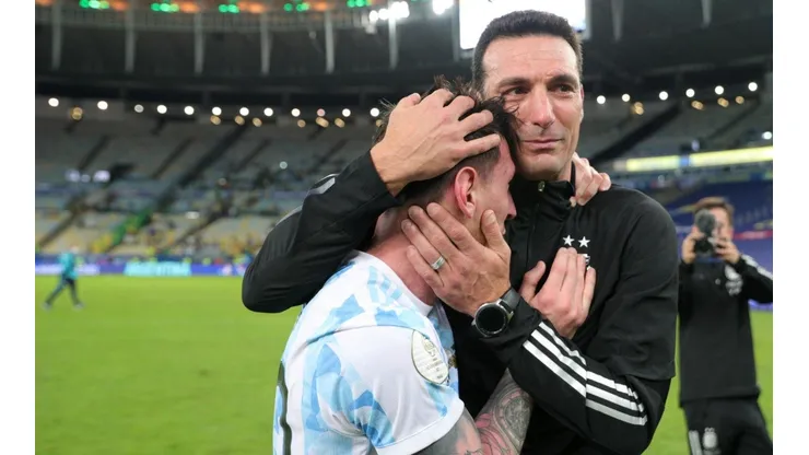 Messi y Scaloni en las Eliminatorias a Qatar 2022