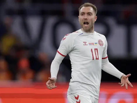 Eriksen marca su primer gol con Dinamarca desde el infarto