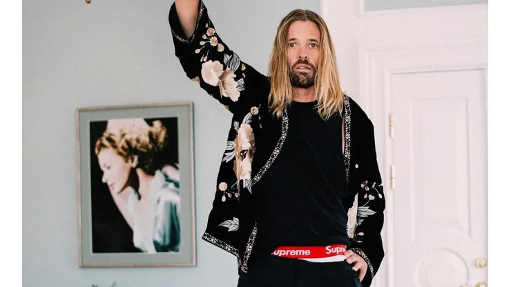 Taylor Hawkins, el emblemático baterista de Foo Fighters.