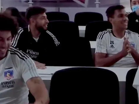 Jugadores de Colo Colo celebraron el sorteo de Libertadores