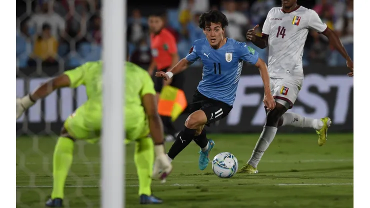 Facundo Pellistri no estará para el choque ante Chile