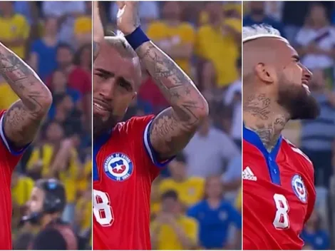 Arturo Vidal rompe en llanto al salir del Maracaná