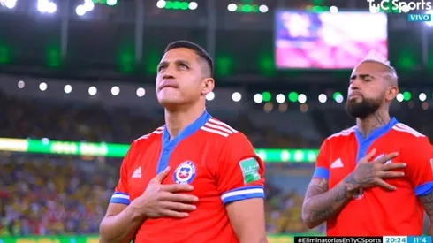El público brasileño calentó el encuentro desde el comienzo en el Maracaná.