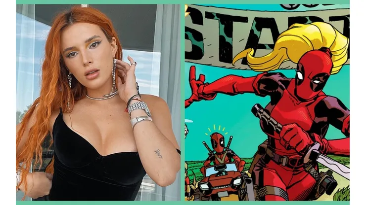 Bella Thorne y Lady Deadpool.