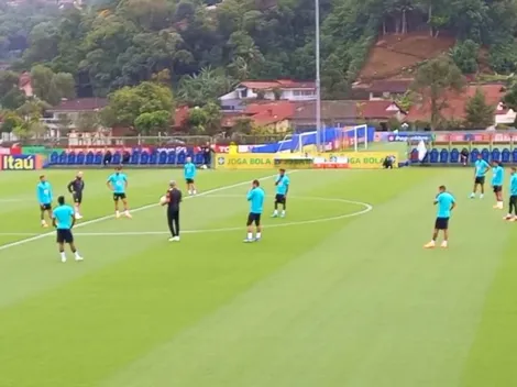 Un Brasil "relajão" le muestra a todo el mundo su formación titular