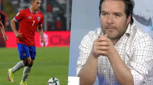 Caamaño indicó que el delantero formado en Colo Colo no tiene méritos para ser nominado por Martín Lasarte, pero también reconoce que Machete no tiene mucho más de donde elegir.