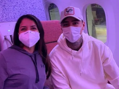 ¿Ventana o pasillo?: Fanática colocolina viaja junto a Erick Pulgar a Chile