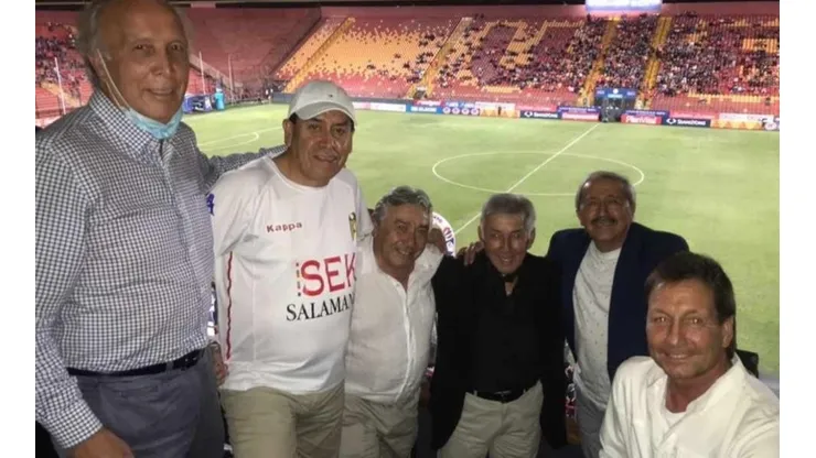 Las leyendas hispanas presenciaron el duelo ante los de Chillán.