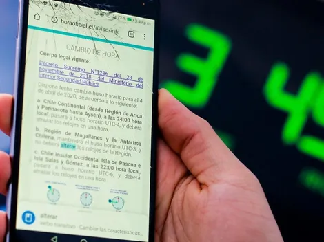 ¿Se atrasa o adelanta la hora en el inicio del horario de invierno?