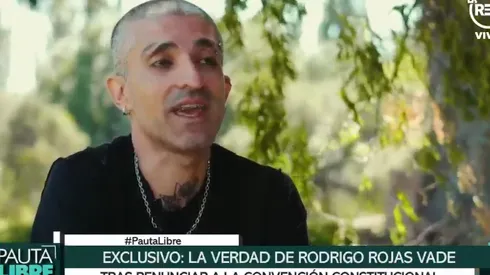 Rodrigo Rojas Vade renunció a la convención constituyente.