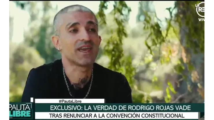 Rodrigo Rojas Vade renunció a la convención constituyente.