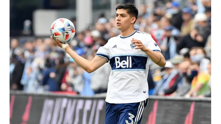 El Flaco Gutiérrez jugando en la MLS