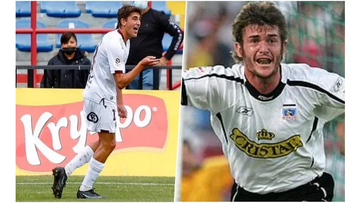 Ángel Carreño y Luckas felices por el primer gol como profesional del joven volante.