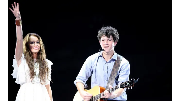 Miley Cyrus y Nick Jonas
