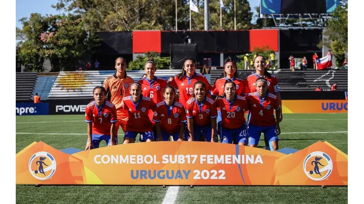 El último XI de la Roja Fem Sub 17 en el Sudamericano vs Paraguay