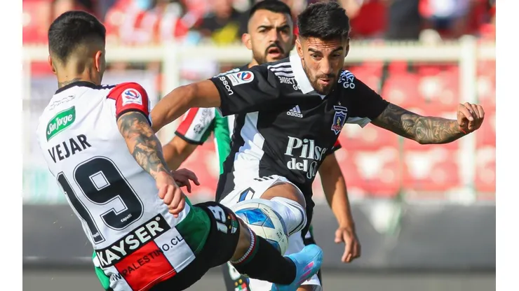 Colo Colo goleó a Palestino en La Cisterna. Gran partido y doblete de Juan Martín Lucero.