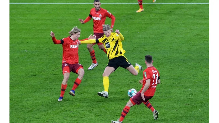 Erling Haaland regresó este martes a las canchas tras casi dos meses sin acción futbolística.