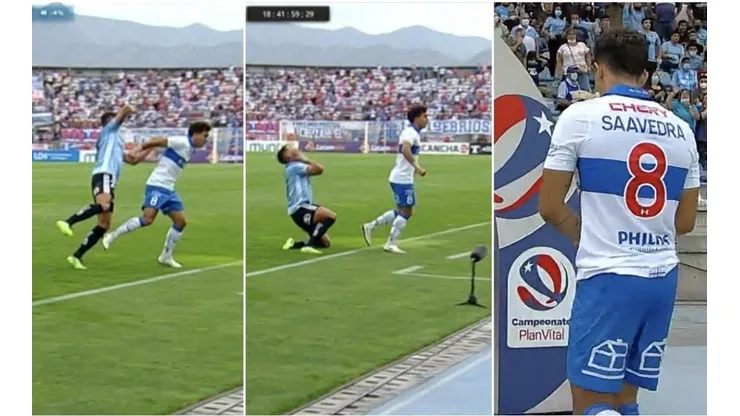 El canterano se fue a las duchas tras meter un fuerte codazo.