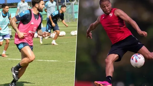 Los dos nacionales estarán en el clásico de Avellaneda que se juega el sábado en Argentina