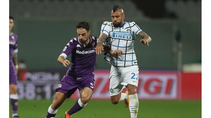 Vidal entró de gran manera el último partido del Inter.