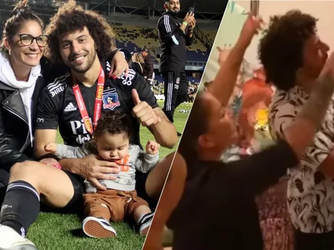 Falcón celebra el cumple de su hijo con canciones de la barra