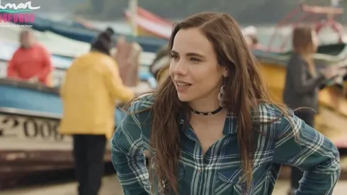 María Gracia Omegna en Amar Profundo, la teleserie nominada a los Copihue de Oro 2022.