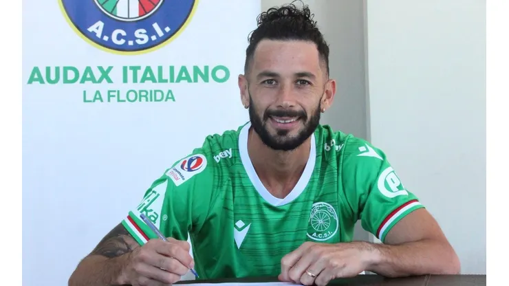 Marcelo Larrondo anuncia que no seguirá en Audax Italiano.