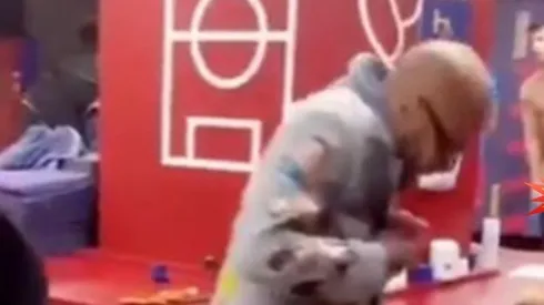 El esposo de Shakira apareció por error en el video de Depay.