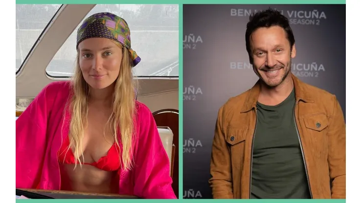Kika Silva y Benjamín Vicuña