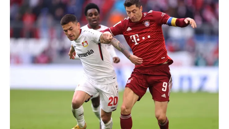Charles Aránguiz llegó a 150 apariciones en la Bundesliga