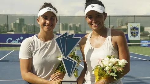 Bárbara Gatica es campeona de singles y dobles en torneo en Salinas