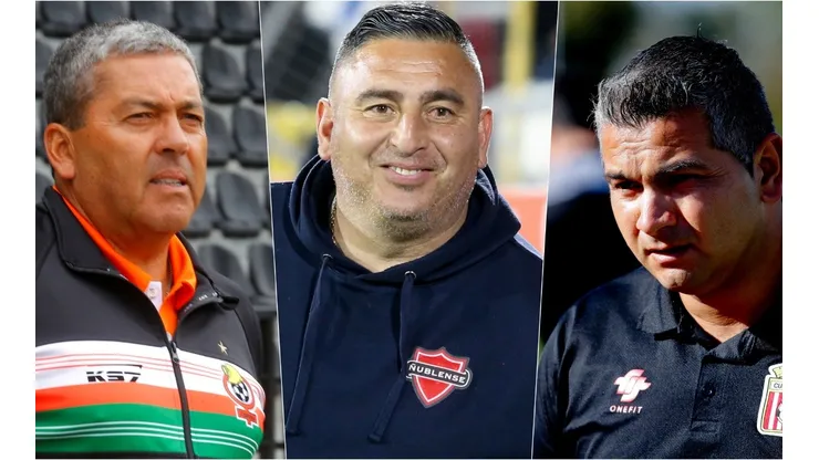 Gustavo Huerta, Jaime García y Damián Muñoz están a la cabezas del Campeonato Nacional con Cobresal, Ñublense y Curicó Unido