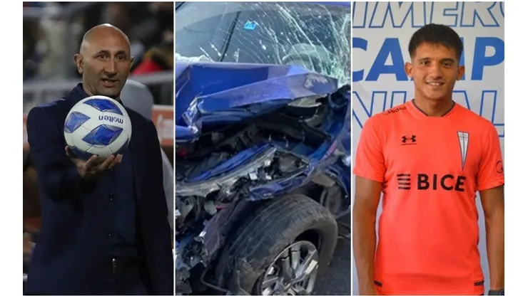 El DT de Católica habló del accidente del Turco.