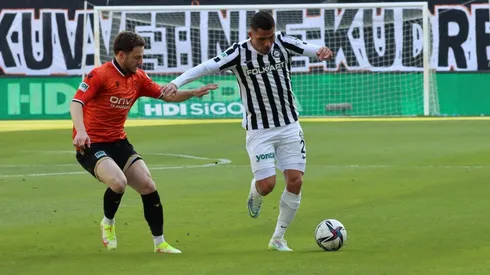 César Pinares estuvo 76 minutos en cancha en la victoria en la Superliga de Turquía