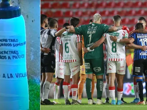 Los gestos del Querétaro tras los hechos de violencia