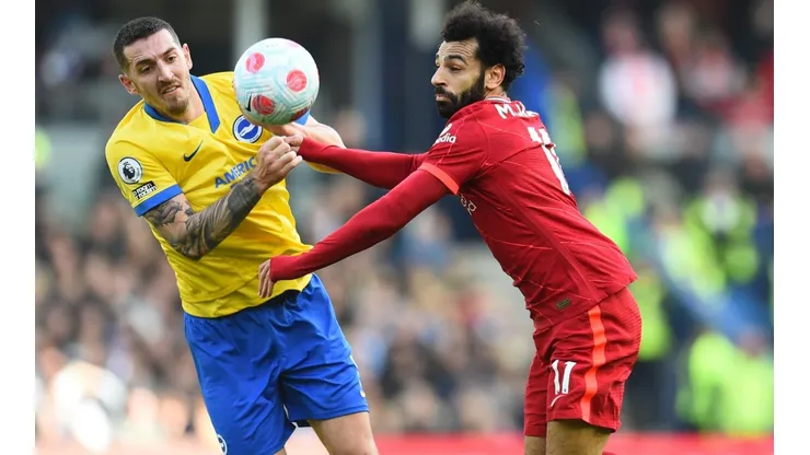 Mohamed Salah estiró su racha goleadora ante el Brighton
